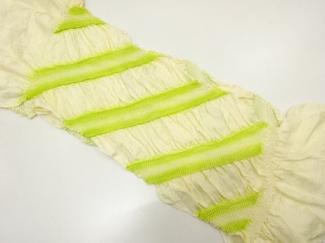 JAPANESE KIMONO / OBIAGE / SHIBORI